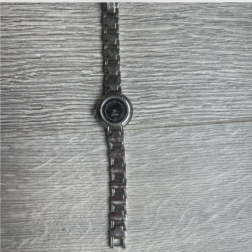 Silver Guess watch. 5.5’